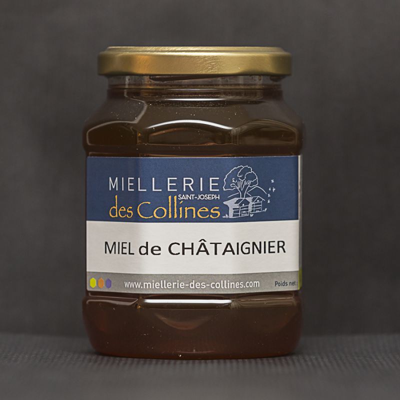 MIEL DE CHÂTAIGNIER 500g - Ruchers des Vosges du Nord