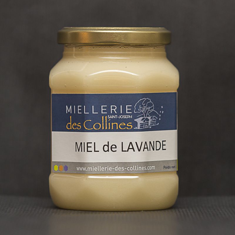 Miel de lavande lavandin récolté en Drôme provençale, fruité et doux