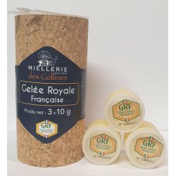 OFFRE SPECIALE 3 Pot de 10 gr Gelée royale Française GPGR