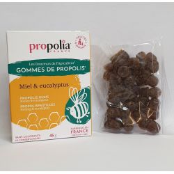 Gommes miel/propolis à l'Eucalyptus